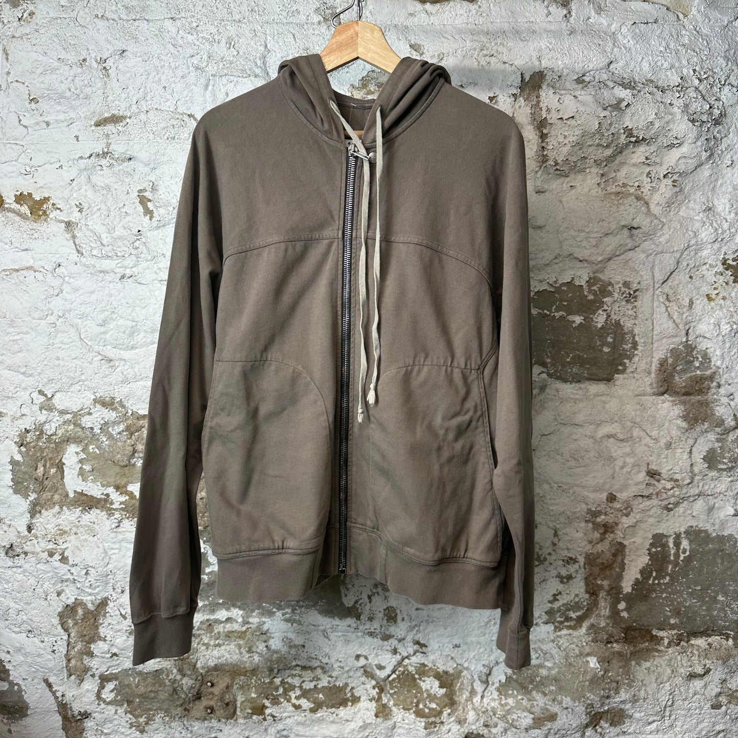 Rick Owens Dust Zip Up Hoodie Sz L