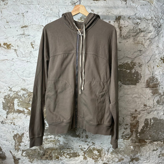 Rick Owens Dust Zip Up Hoodie Sz L