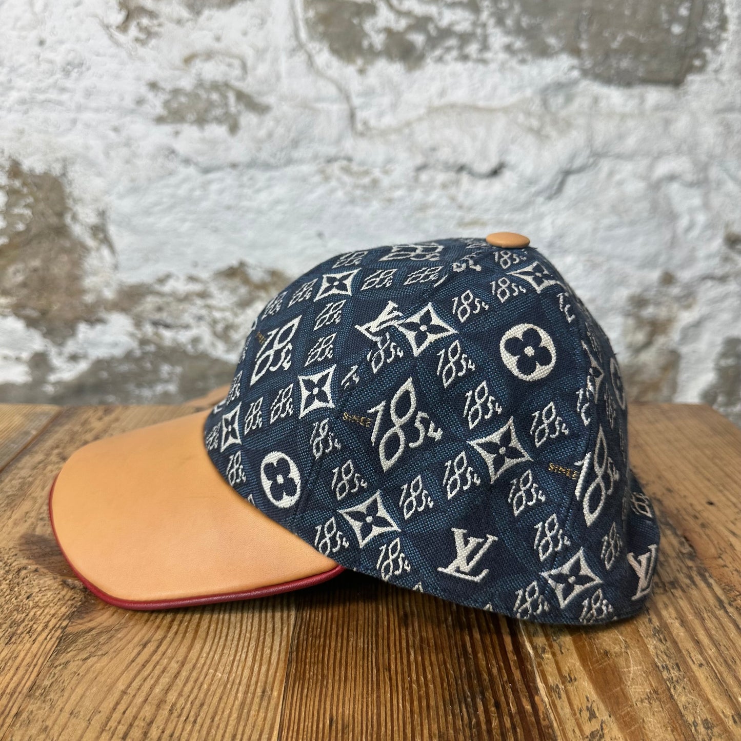 Louis Vuitton Jacquard Since 1854 Navy Hat Sz M