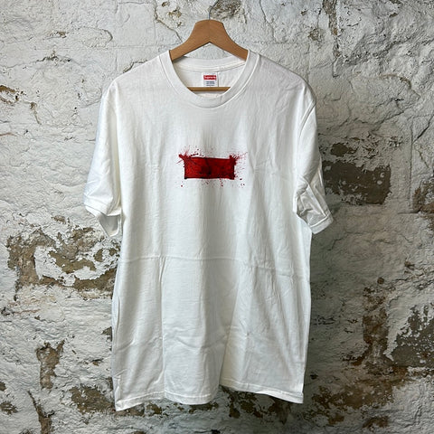 Supreme RS Box Logo T-shirt White Sz L DS
