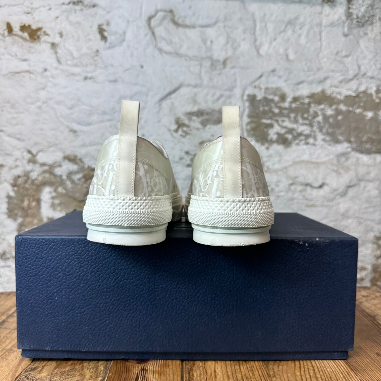 Dior B23 Low White Oblique Sneaker Sz 10 (43)