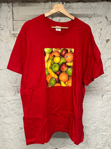 Supreme Red Fruit T-Shirt Sz XL