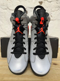 Air Jordan 6 Reflective Silver Sz 9 DS