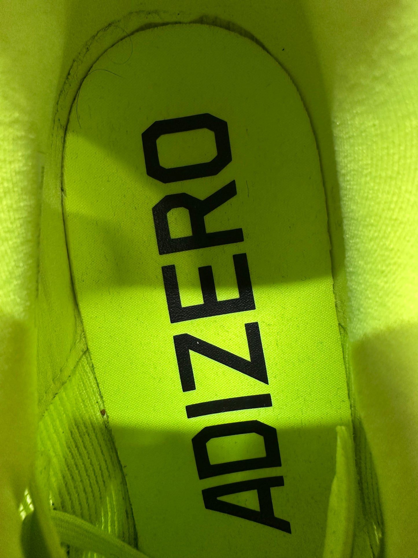 Adidas Adizero Evo Lucid Lemon Sz 11