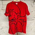 Supreme Smurfs Red T-Shirt Sz M DS