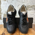 Gucci Rhyton Tiger Logo Black Sneaker Sz 8