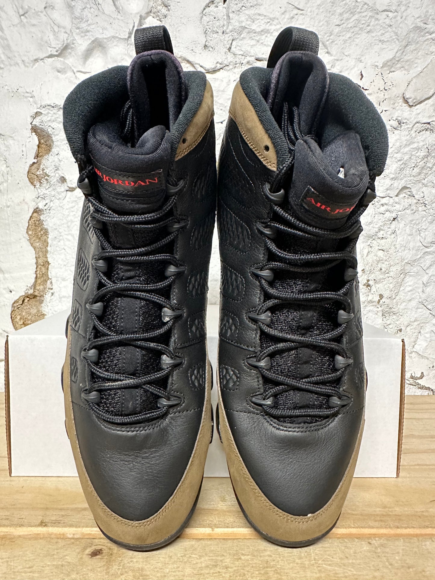 Air Jordan 9 Olive Sz 14