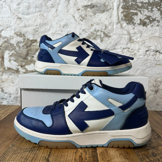 Off White Out Of Office Blue White Sneaker Sz 10 (43) No Box