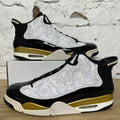 Air Jordan Dub Zero Metallic Gold White Sz 13