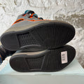 Lanvin Curb Orange Grey 3M Sneaker Sz 8 (41)