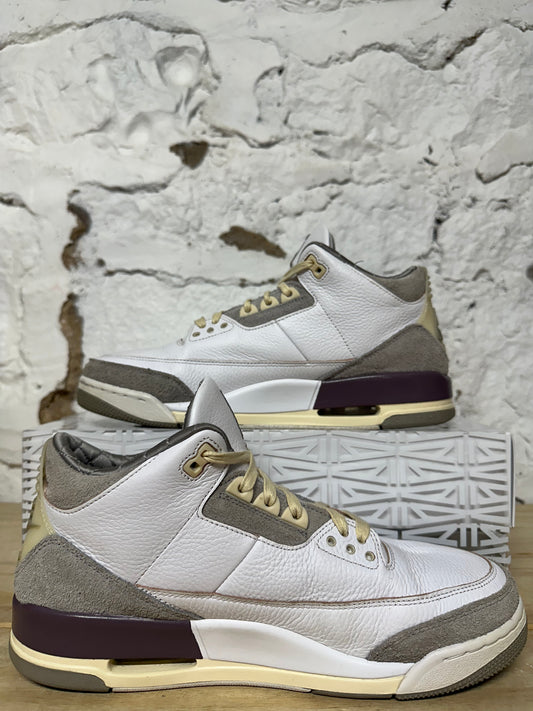 Air Jordan 3 A Ma Maniere White Sz 11 (12.5W)