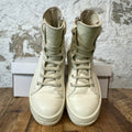 Rick Owens High Natural Milk Sneaker Sz 6 (38)
