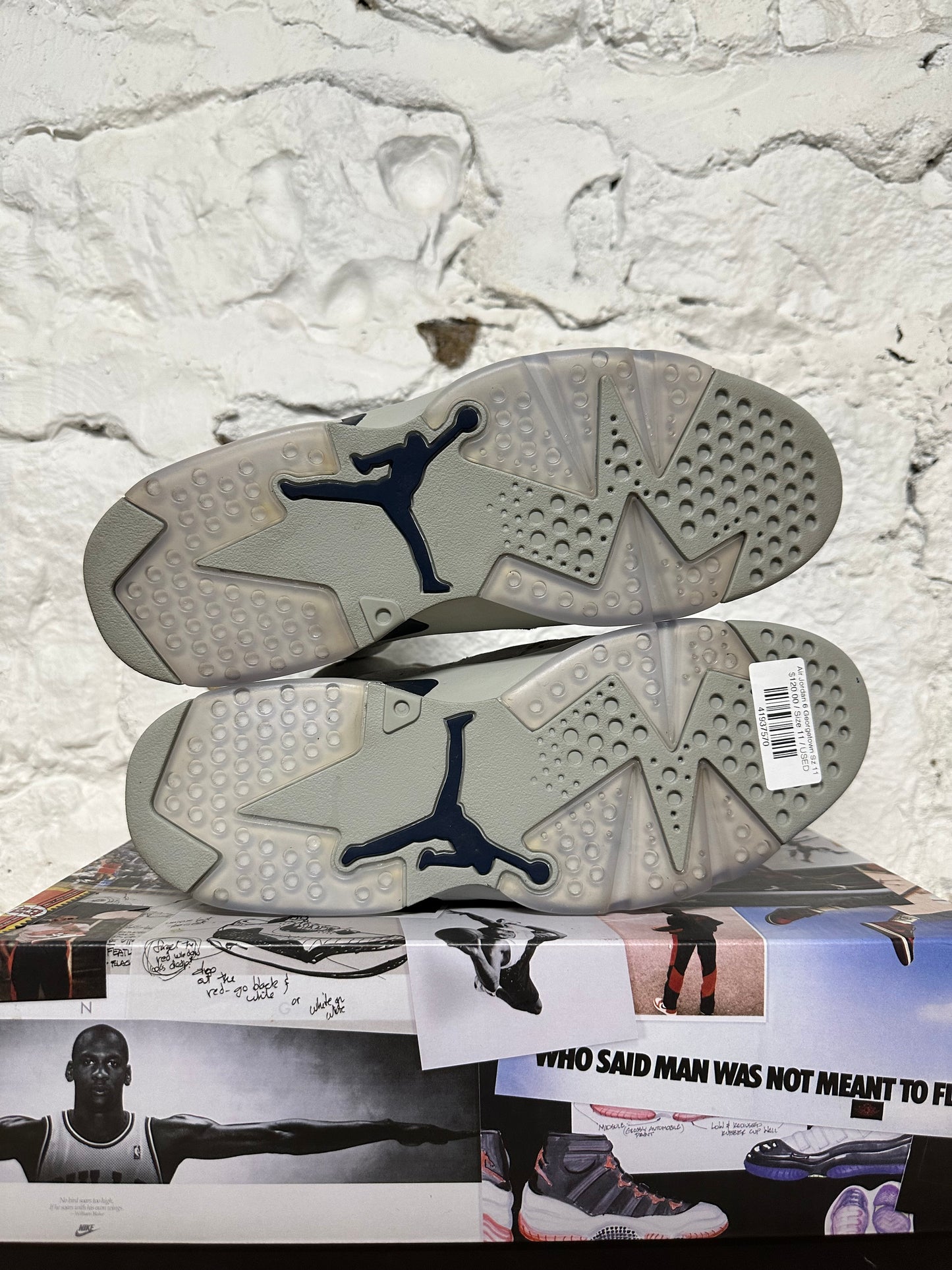 Air Jordan 6 Georgetown Sz 11