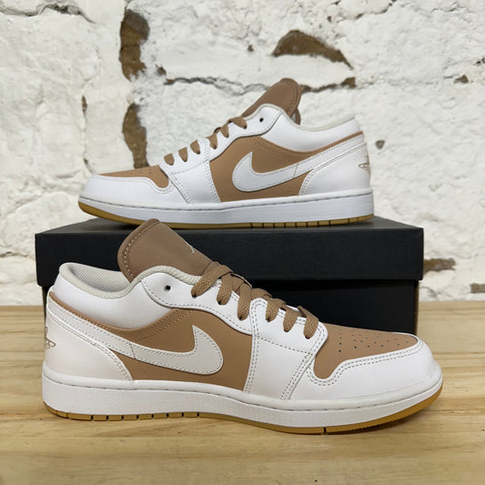 Air Jordan 1 Low Gum White Sz 9 DS