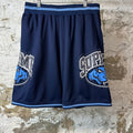 Supreme Navy Studded Basketball Shorts Sz S