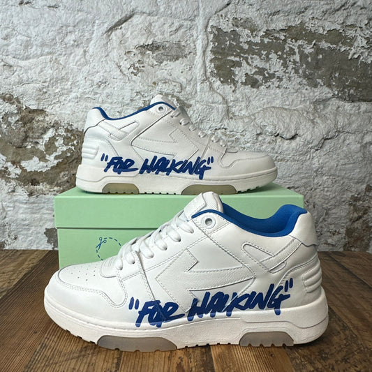 Off White Out Of Office For Walking White Blue Sz 11 (44) DS