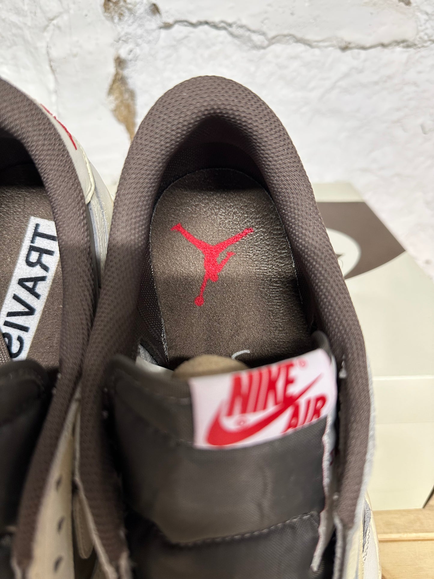 Air Jordan 1 Low Travis Scott Reverse Mocha Sz 13
