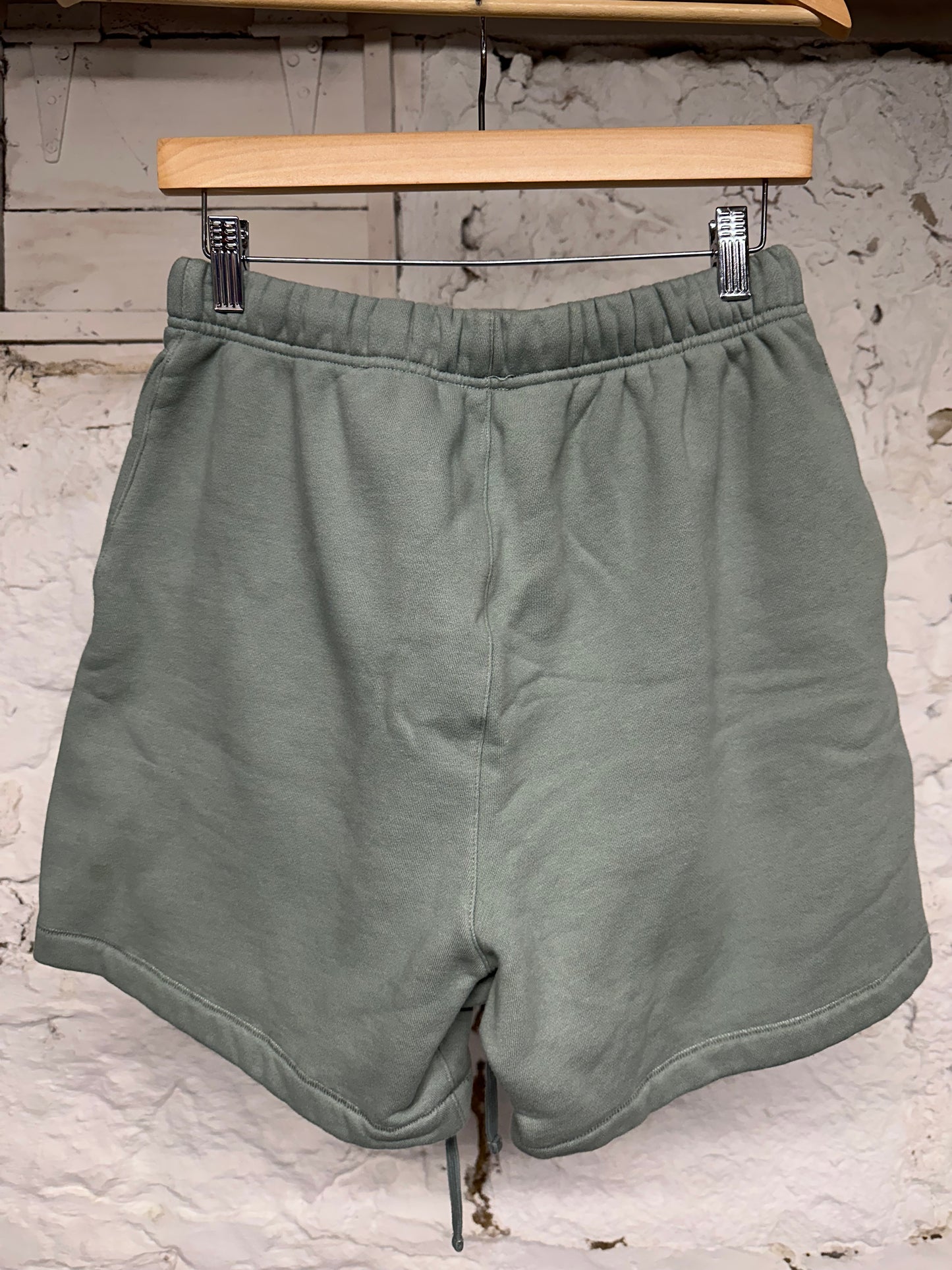 Fear of God Essentials Teal Green Shorts Sz XS
