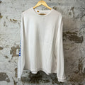 Gallery Dept Blue Sleeve Spell L/s White Sz XL