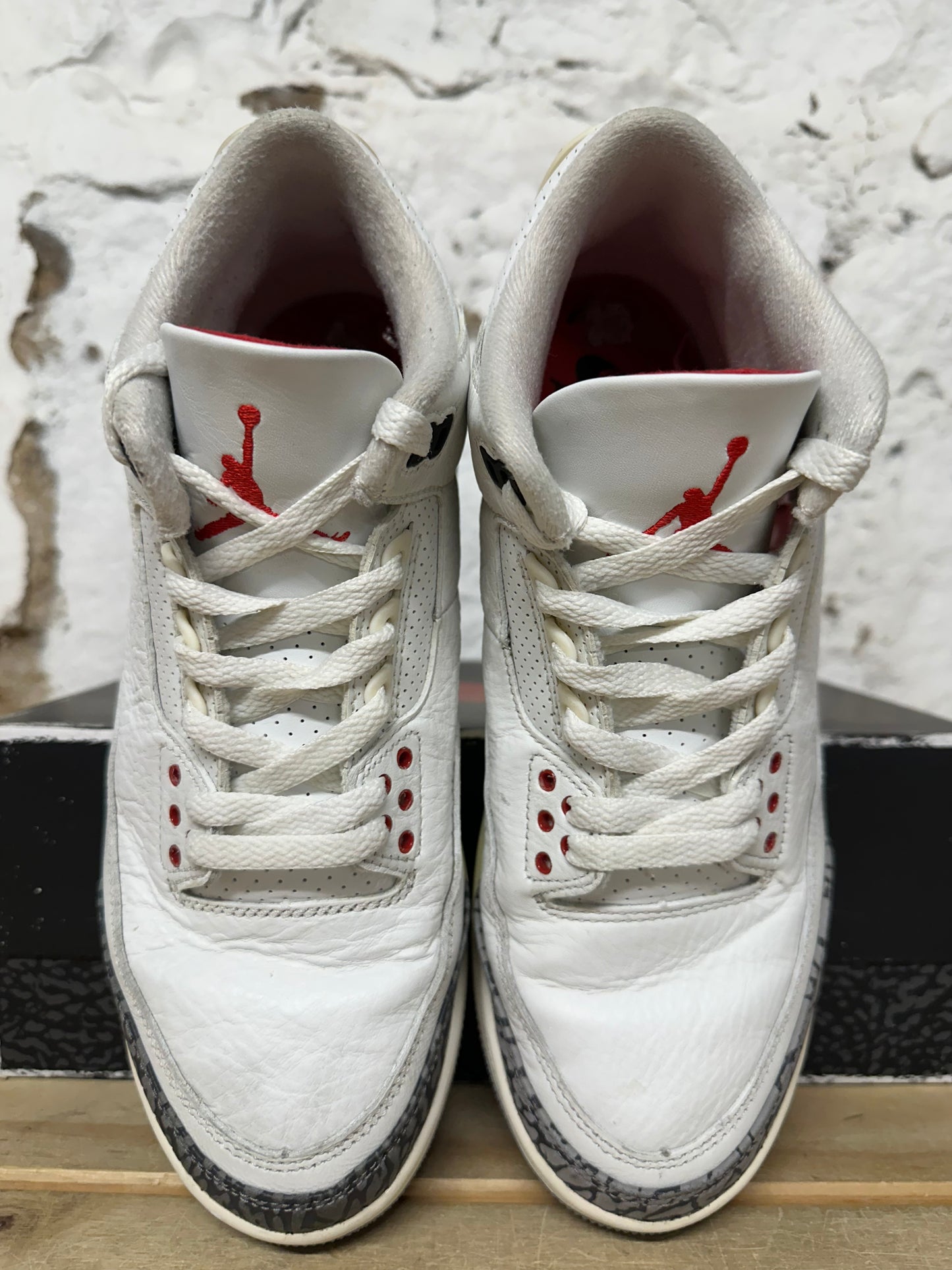 Air Jordan 3 White Cement Reimagined Sz 8