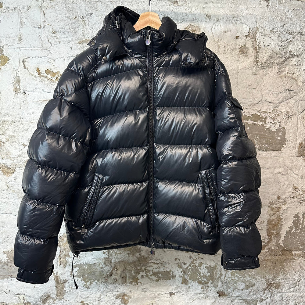 Moncler Maya Guibbotto Black Puffer Jacket Sz XL (6)