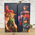 Asics Gel-Kayano 12.1 Kith Marvel Captain America v Guile Sz 10.5 DS