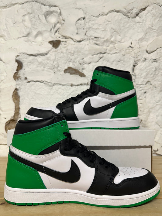 Air Jordan 1 High Lucky Green Sz 11