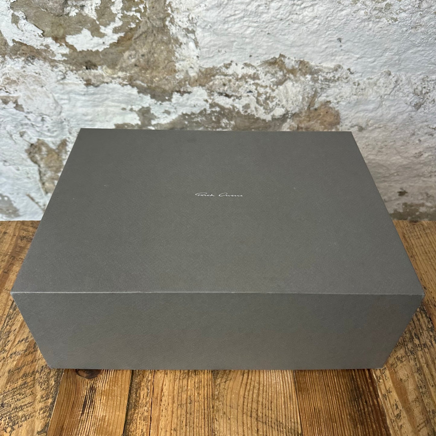 Rick Owens Vintage Celadon Milk Sneaker DS