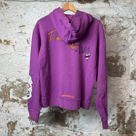 Chrome Hearts Matty Boy Thats That Purple Hoodie Sz S