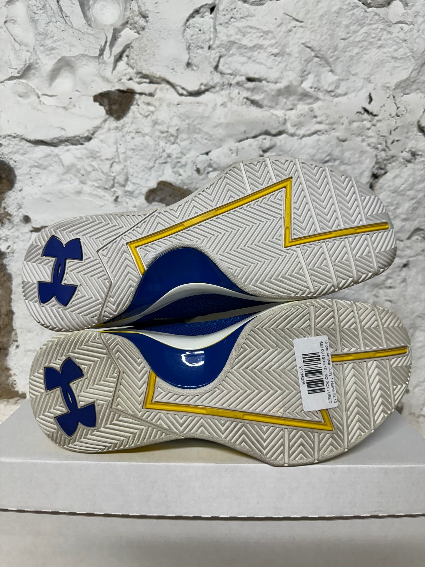 Under Armour Curry 1 Home Sz 10