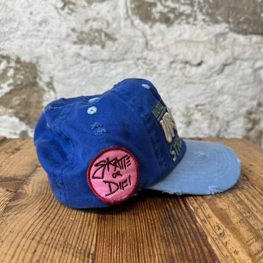 Up7Skate Blue Strip Hat DS