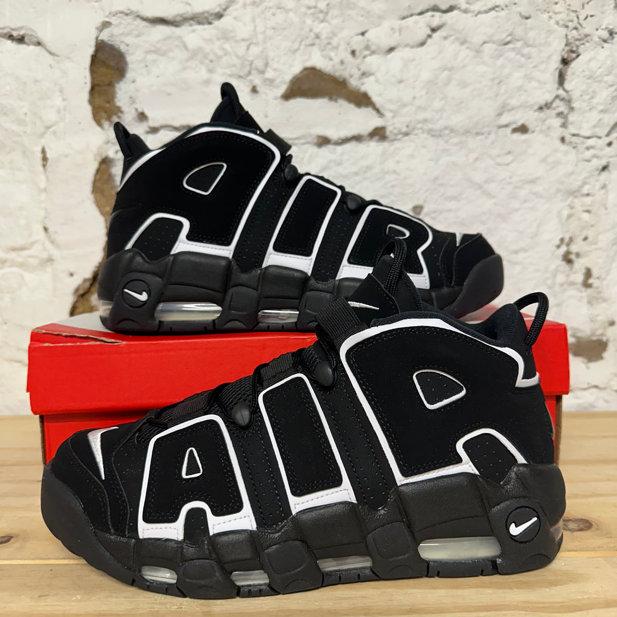 Nike Air More Uptempo 96 Black White (2026) Sz 9 DS