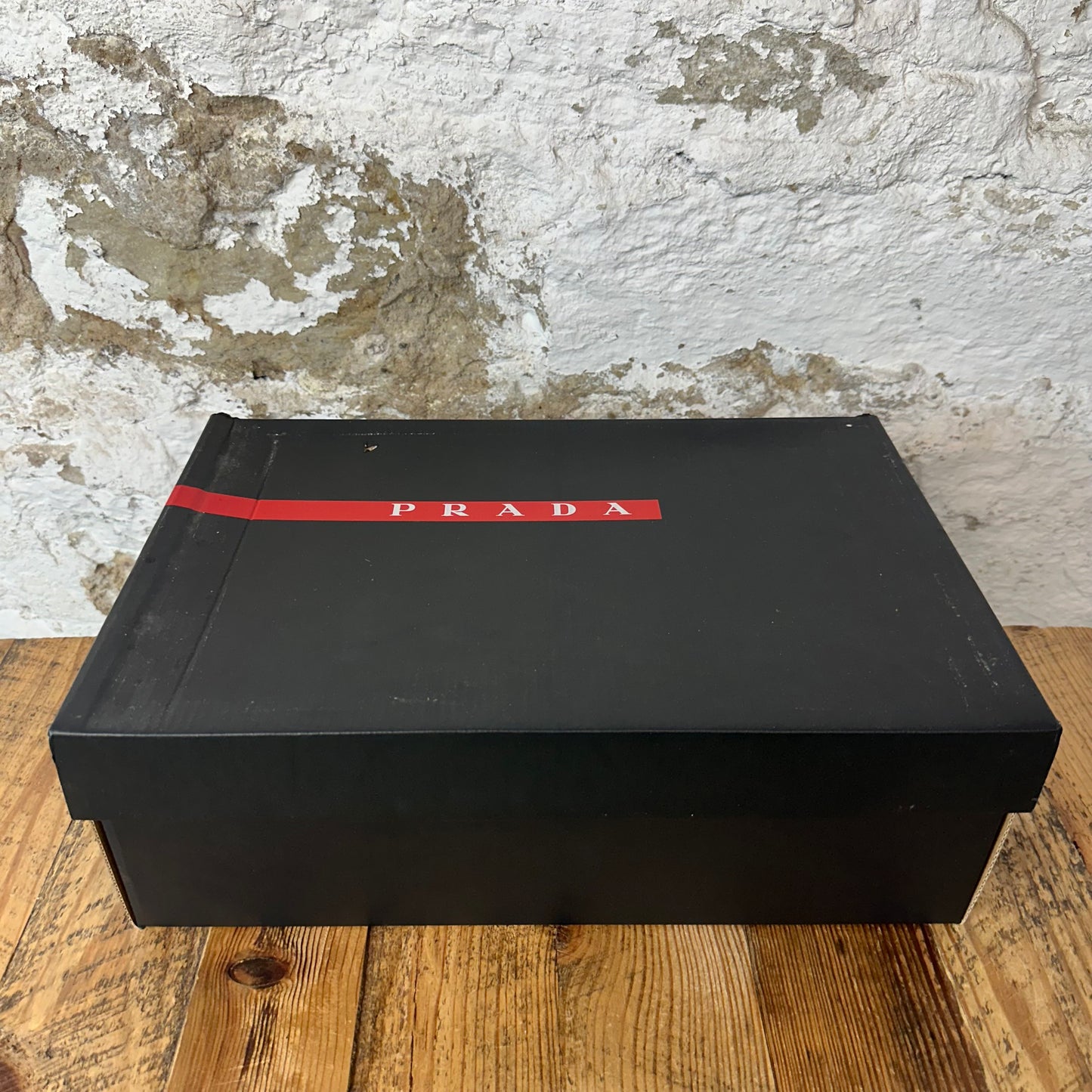 Prada Americas Cup Dark Blue Patent Black Sneaker Sz 9