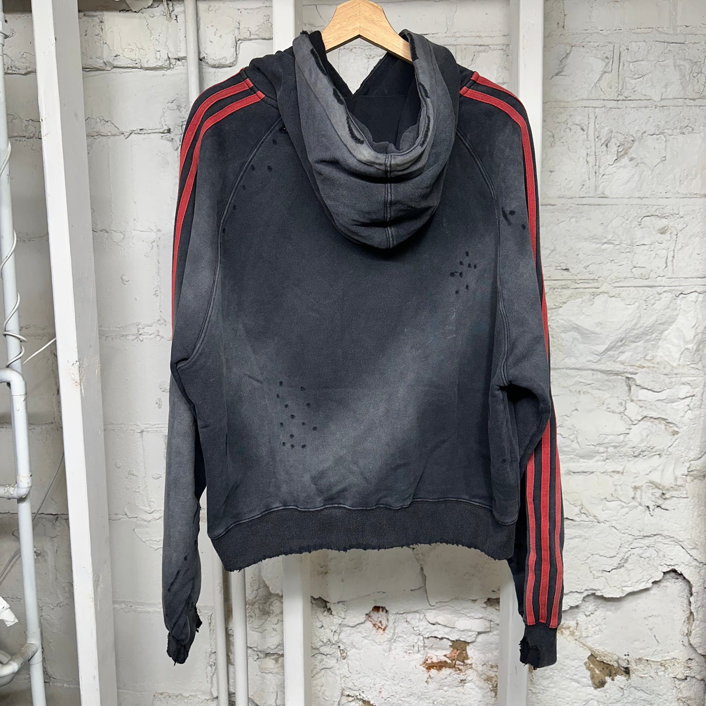 Vale Anthem Track Hoodie Black Sz M