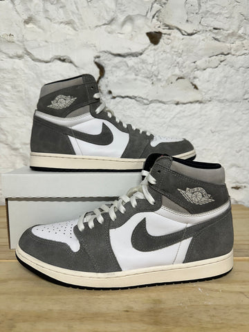 Air Jordan 1 Washed Black Sz 11.5