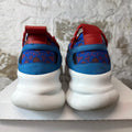 Versace Chain Reaction Red Blue White Sneaker Sz 12 (45)