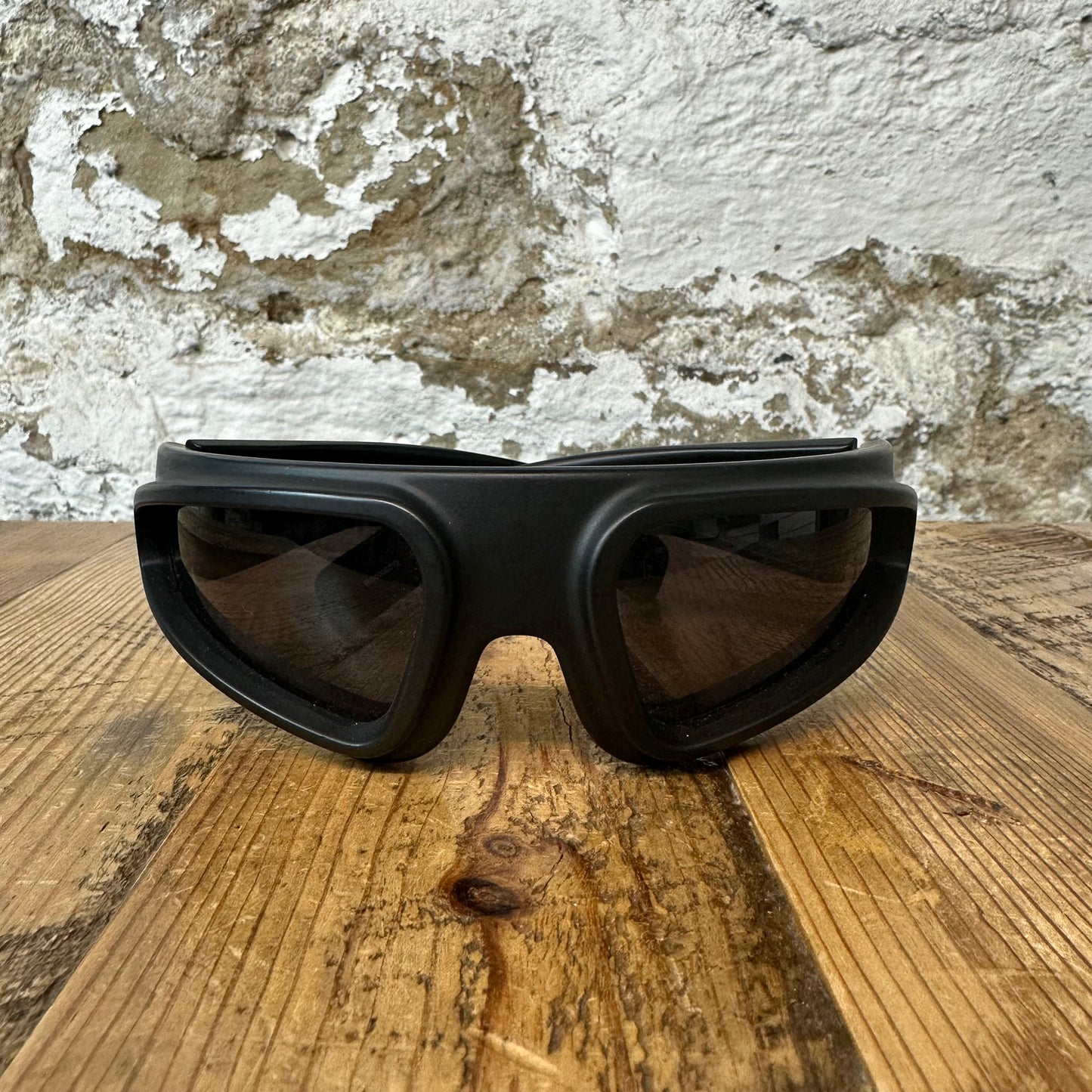 Rick Owens Black Ryder Sunglasses