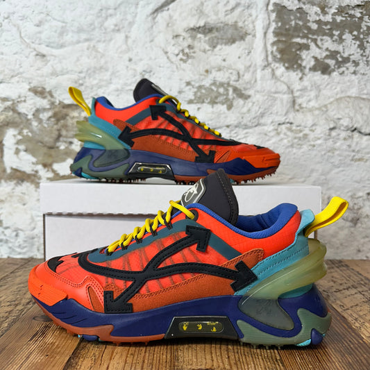 Off White ODSY 2000 Orange Blue Sneaker Sz 8 (41)
