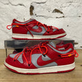 Nike Dunk Low Off-White University Red Sz 12.5