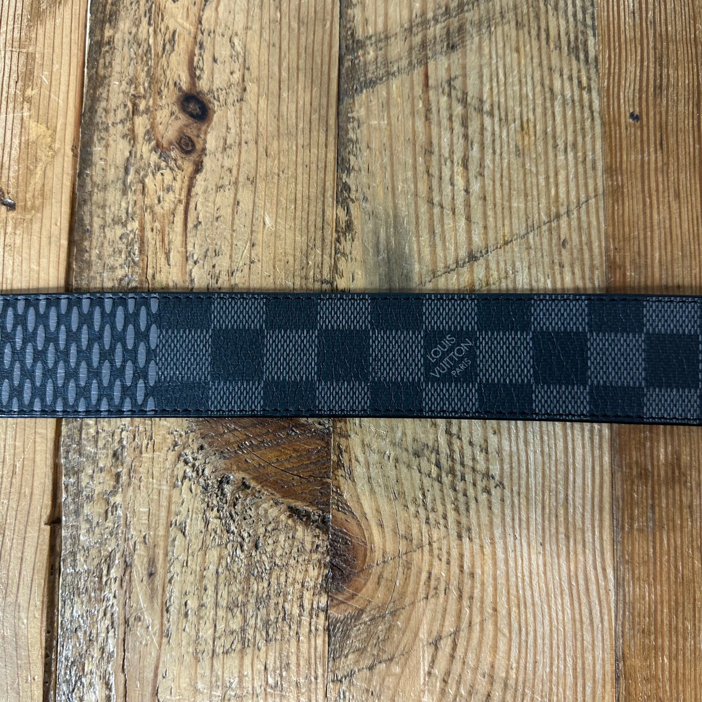 Louis Vuitton Damier Graphite Belt Sz (100/40)