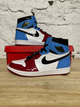 Air Jordan 1 High Fearless UNC to Chi Sz 10