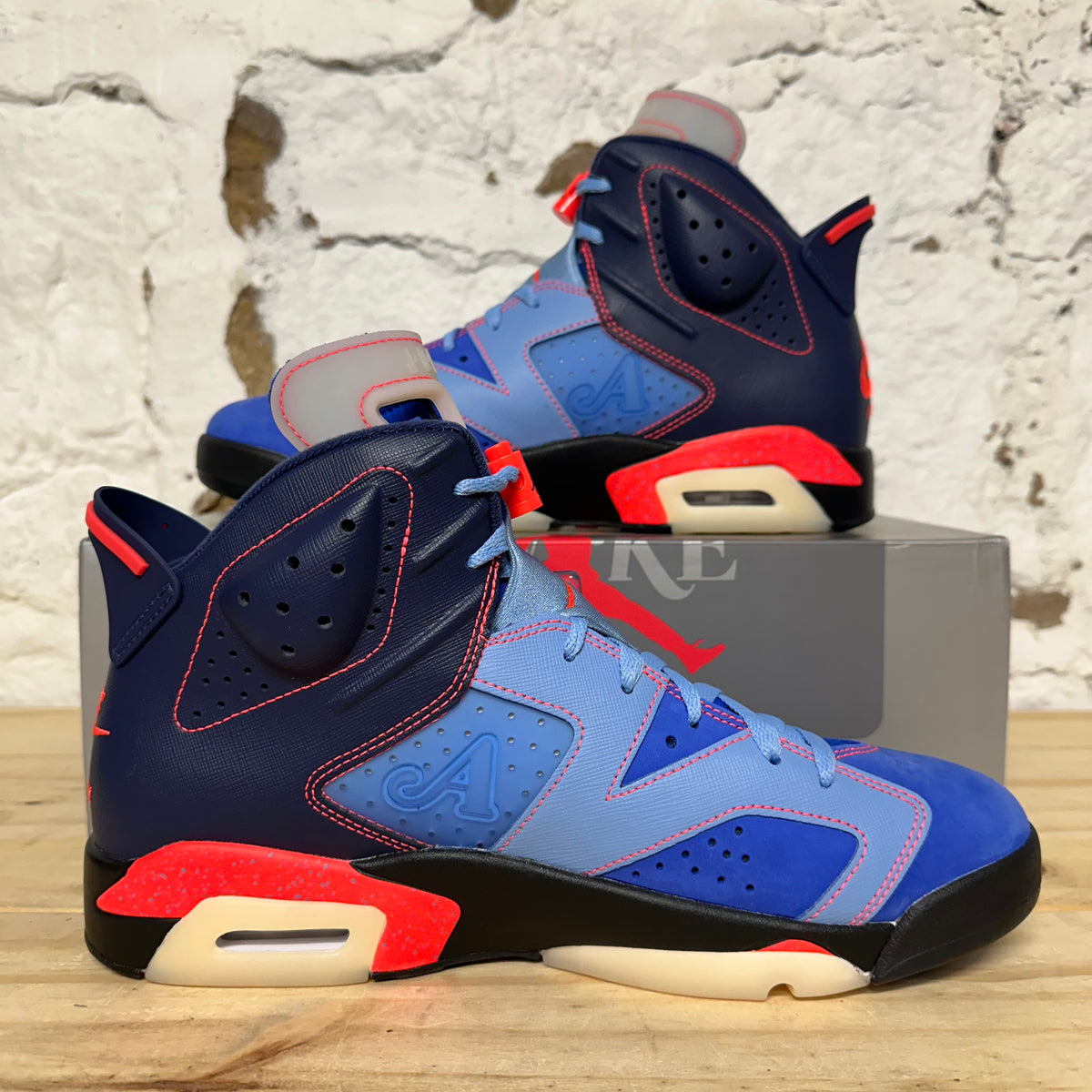 Air Jordan 6 Awake NY Midnight Navy Sz 10.5 DS