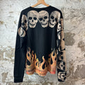 Satoshi Nakamoto Lost Boys Black Thermal Long Sleeve Sz XL