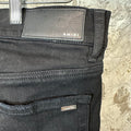 Amiri Pool Ball Black Denim Jeans Sz 30
