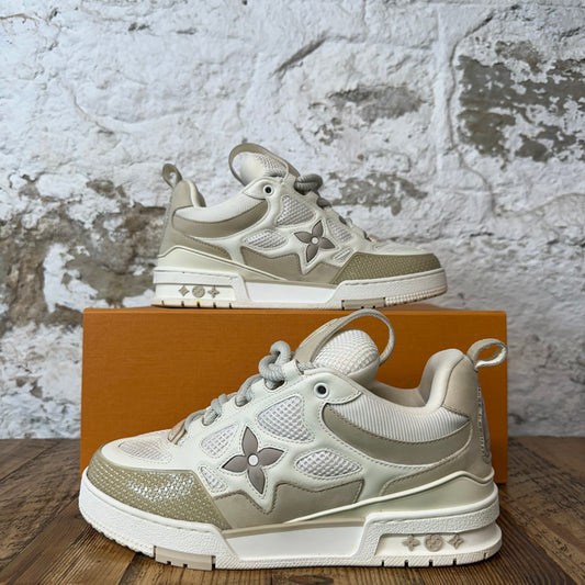 Louis Vuitton Beige Cream Skate Sneaker Sz 8 (6.5LV)