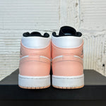 Air Jordan 1 Mid Arctic Orange Black Toe Sz 10.5