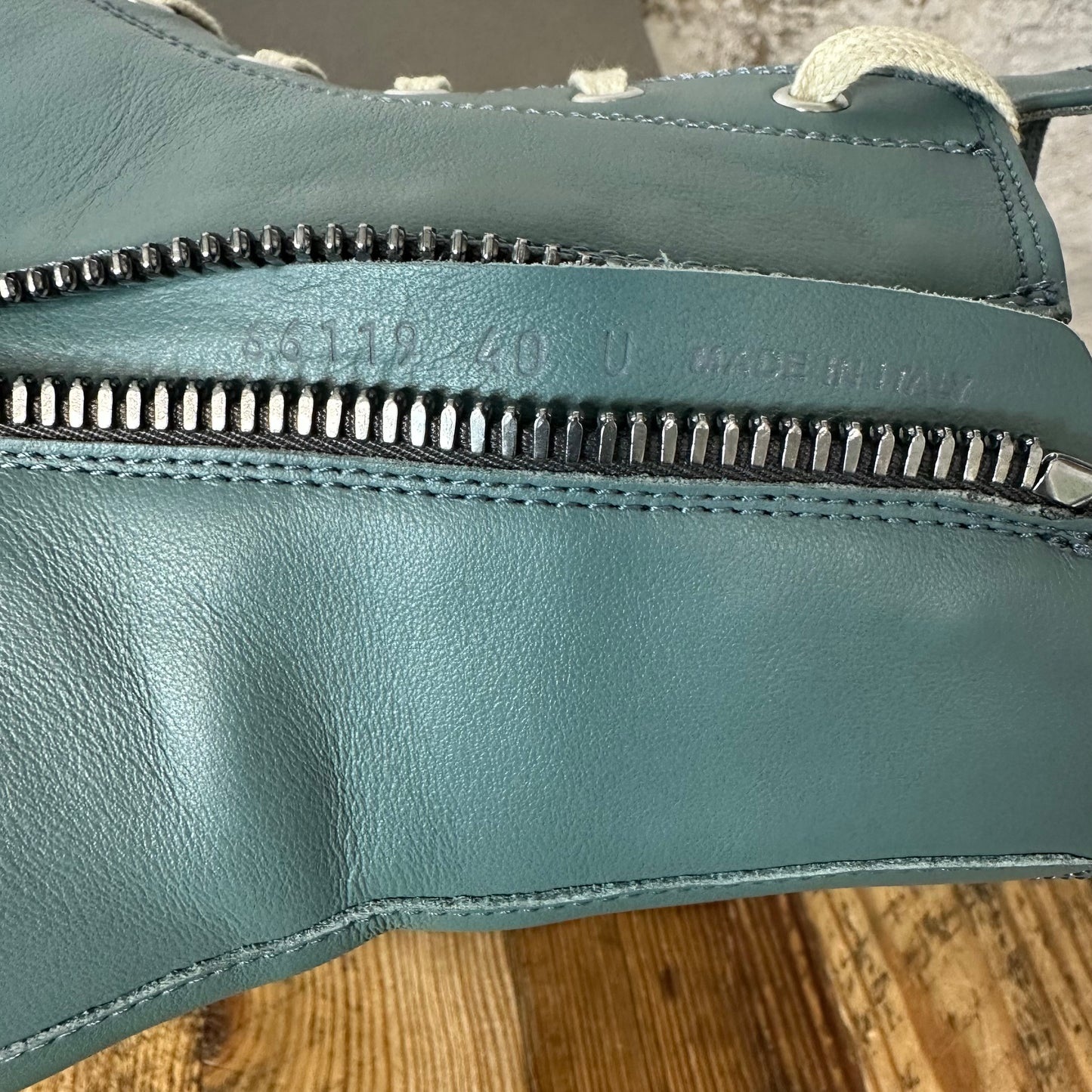 Rick Owens High Mouthwash Milk Sneaker Sz 7 (40