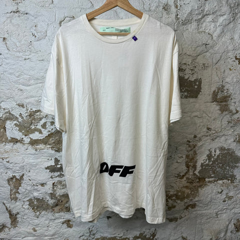 Off White Black OFF T-shirt White Sz S