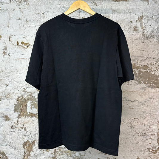 Casablanca Wave T-shirt Black Sz S