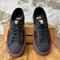 Gucci Tennis 1977 Black GG Monogram Sneaker Sz 6 (38.5)